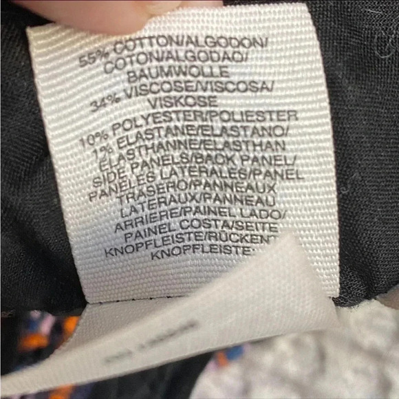 Rachel Rachel Roy Purple Navy Geometric Zip Front Knit Mini Dress Size 6 - Picture 16 of 16